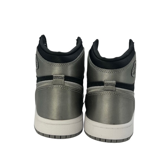 NEW Nike Youth Size 3Y Air Jordan 1 Retro High OG (PS) Black Grey White - Picture 5 of 8